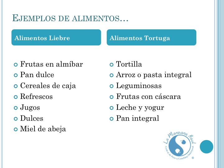 Tips para reducir el índice glucémico de los alimentos