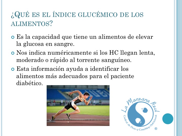 Índice Glucémico de los Alimentos